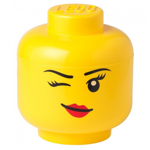 Contenitore Lego Storage Head Winky Girl L