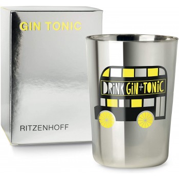 Bicchiere Ritzenhoff gin tonic Ginglas di Julien Chung (Londra)
