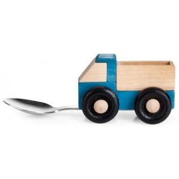 Cucchiaio in legno camioncino