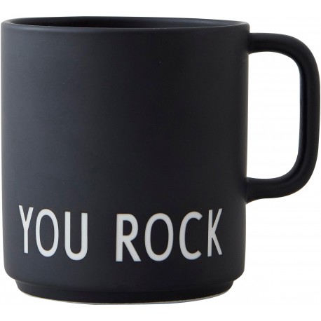Mug You Rock Design Letters