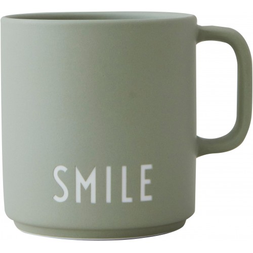 Mug Smile Design Letters