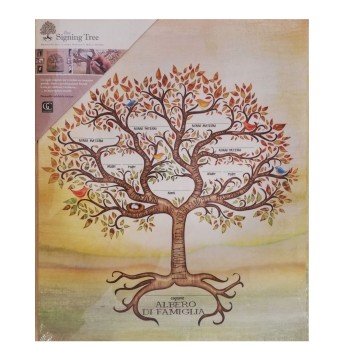 The signing tree "Albero di Famiglia"