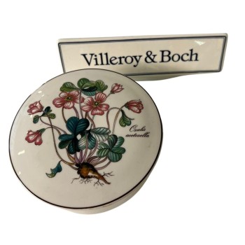 Scatola in porcellana Villeroy&Boch serie Botanica "Oxalis Acetosella"