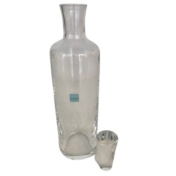 Bottiglia in cristallo, Cristal Sèvres collezione Matteo